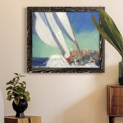 Joyau de la mer - Reproduction d'art sur toile encadrée