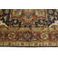 Tapis Fariz Serapi fait à la main 8 x 10 de couleur bleu marine Faron