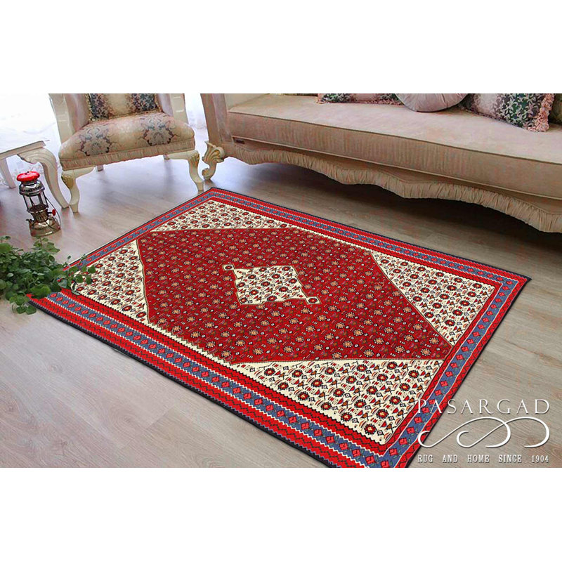 Kilim perse multicolore 3 pi 8 po x 5 pi 5 po