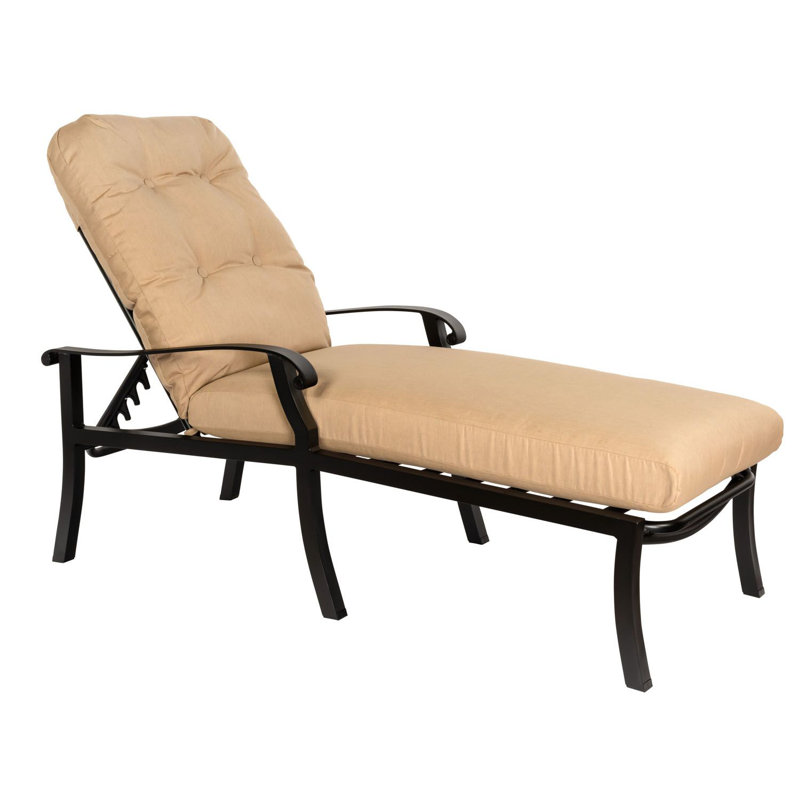 Adjustable Chaise Lounge, Oyster, Impact Vapor Gray