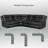 Kimblyn Power Recliner Sectional Sofa, Faux Leather 6-SEAT Modular Reclining Sectional Couch, Livingroom Furniture Sets-1383180355-1398651306