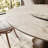 Round Stone Top With 360° Circular Rotating Lazy Susan Solid Wood Base Dining Table Set For 6-10 Jainee-908681808-908681809-908681819