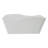 BT 66.94'' x 30.69'' Soaking Acrylic Bathtub