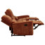 Canapé inclinable orange brûlé Trask-134272302