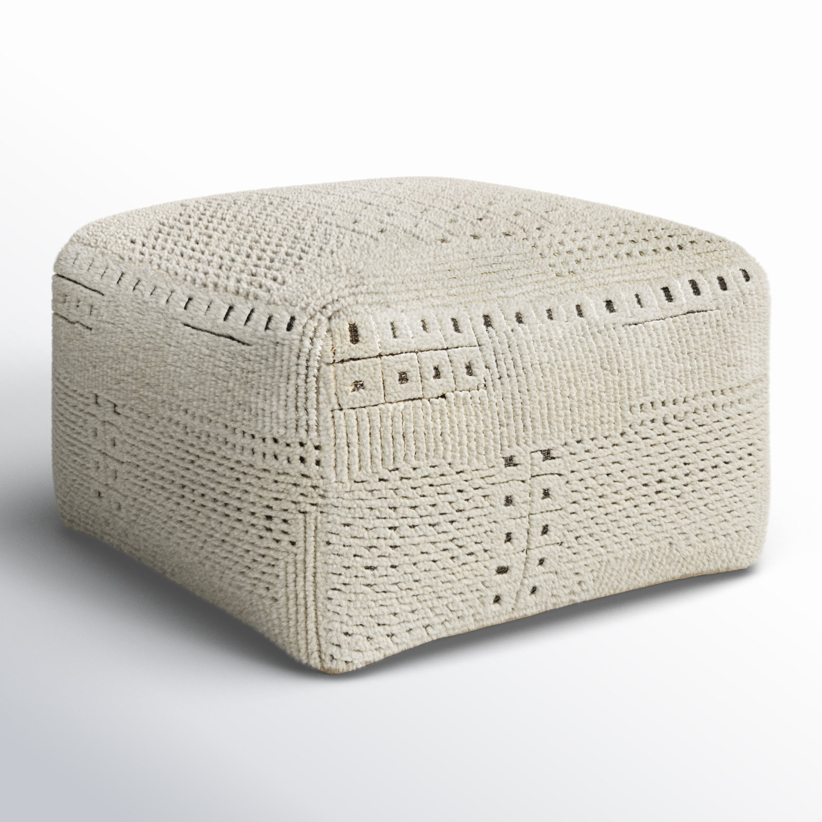 Tudor Upholstered Pouf