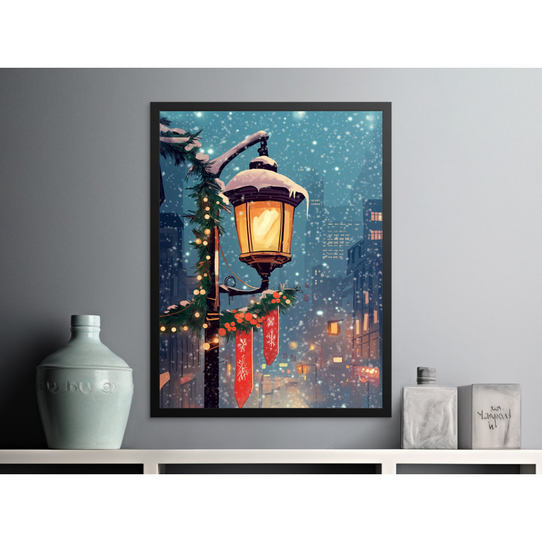 New York Christmas Matte Poster