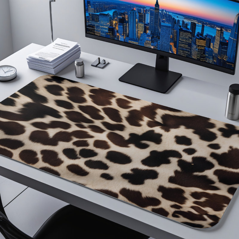 Polyester Desk Pad, 14.4x12.1