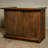Retro Rectangular Solid Wood Reception Desk-856436394