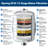 iSpring FSF3 15-Stage Shower Filter Replacement Cartridge-Removes Chlorine, Sediment, Heavy Metal, and Odor