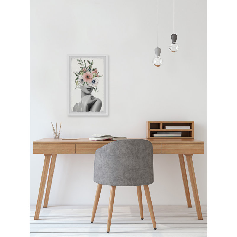 «Passionate Bloom» par Parvez Taj - impression encadrée, H 12 po x l 8 po x P 1,5 po