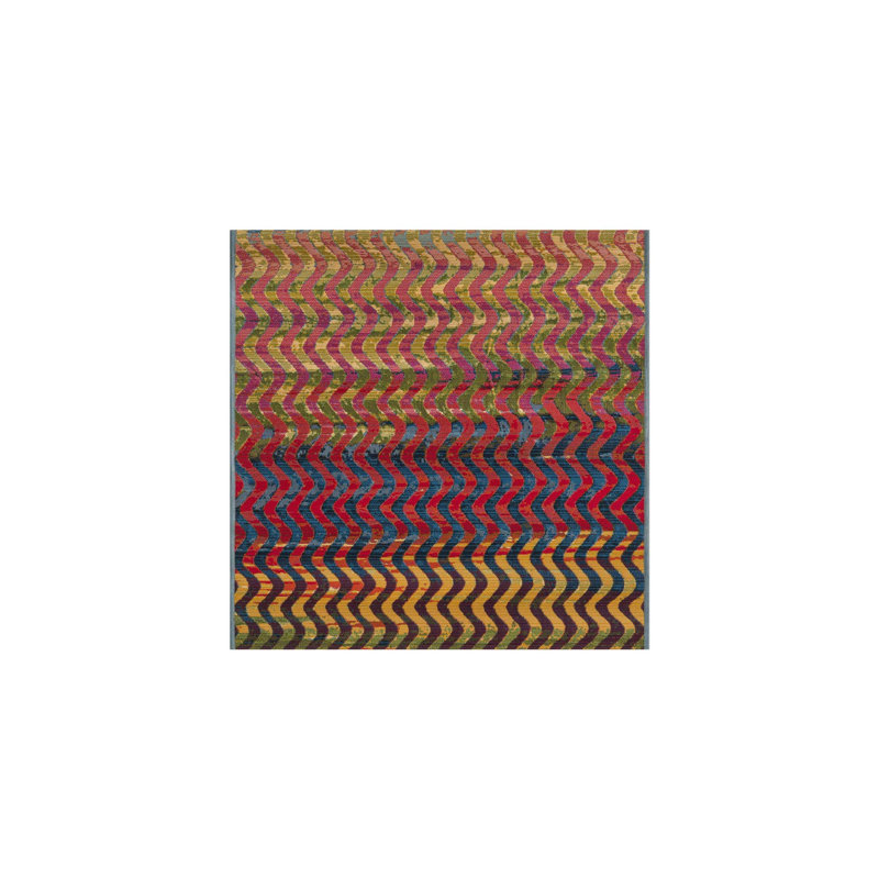 Skylar Washable Abstract Indoor / Outdoor Rug, Runner 2'7" x 5'3"