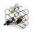 Jessica Wine Bottle Rack in Black