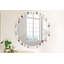 Huldar Glass Flat Wall Mirror