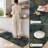 Tropical Leaf Non-Slip Washable Kitchen Mats