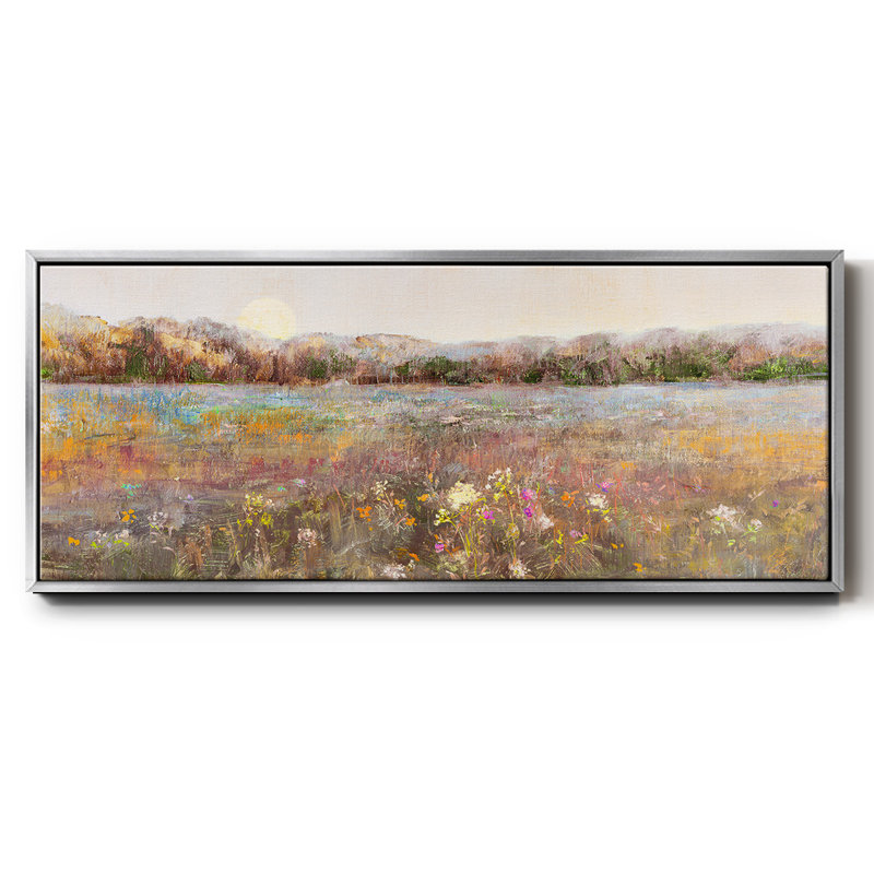 Meadow Moonrise- Framed Canvas