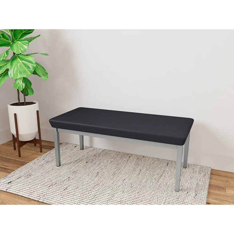 Banc en acier Lenox, Patriot Plus - noir, Argent