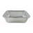 Disposable Aluminum 5lb Rectangular Loaf Pans: Ideal for Baking