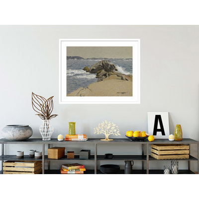 Peggy's Cove Nova Scotia by Alex Colville -Framed Giclee Print
