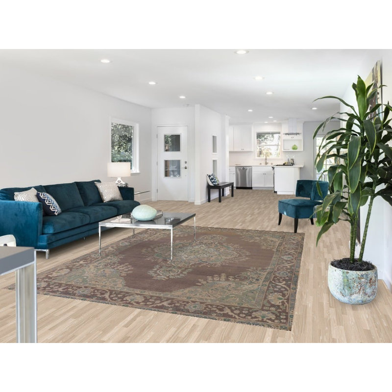 Tapis traditionnel délavé 7 x 9