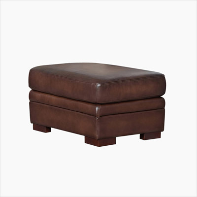 Brookfield Leather Ottoman