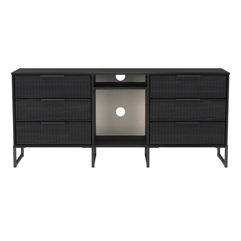 Bernat 152cm Sideboard, Black