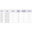 White Plastic / Acrylic Curtain Track-1902037333