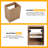 24" Freestanding Bathroom Vanity Base With 2 Doors And 1 Adjustable Shelf