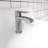 Single-Hole Single-handle Bathroom Faucet with Drain Assembly-61744973