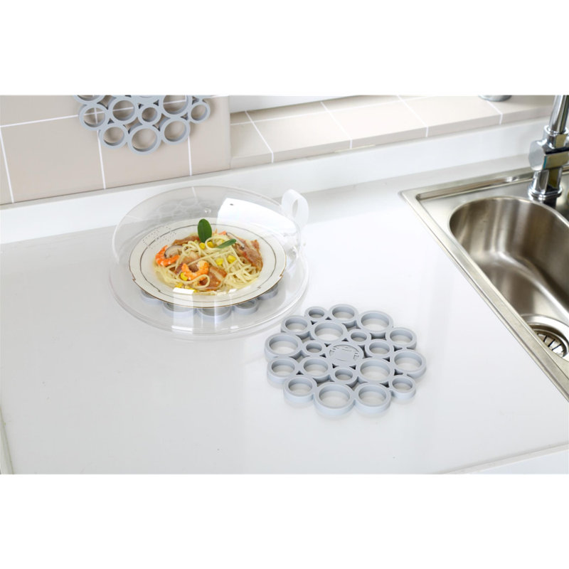 Silicone Round Piece Trivet, 6