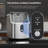 COWSAR 33 Lb. Daily Production Nugget Clear Ice Countertop Ice Maker, Sonic Ice, Self-Cleaning, Shell Type Lid, Continuous ice making-101527786