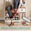  Coat Rack With Shoe Bench, 3-In-1 Hallway Furniture With 7 Hooks,80W×35D×180Hcm-1779213790