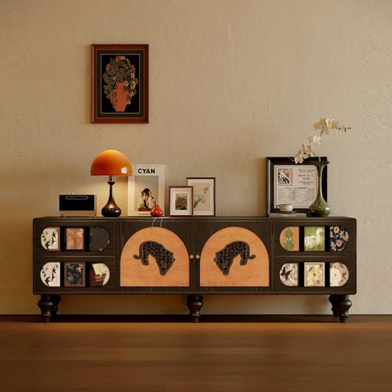 Meuble télé créatif et personnalisé, H 21,65 po x L 78,74 po x l 15,74 po