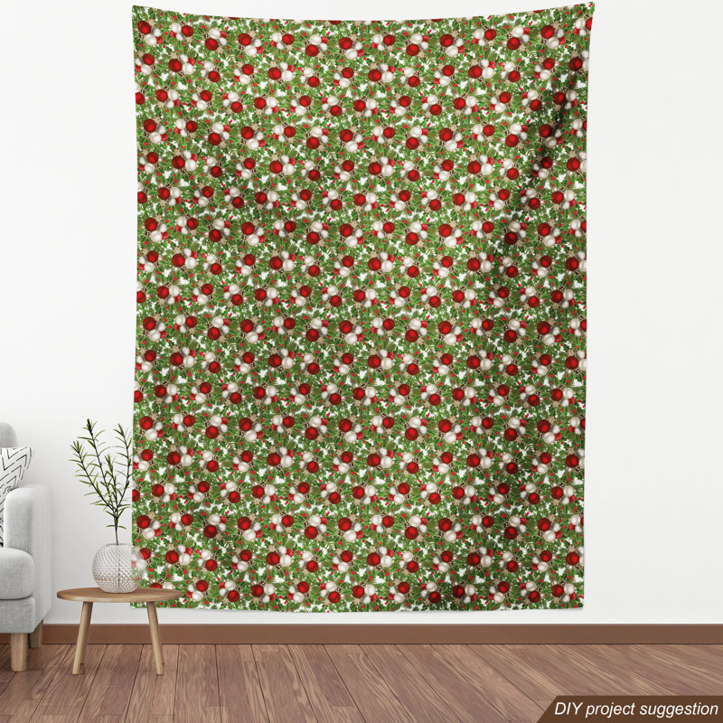 Tissu de noël, l 58 po x L 108 po