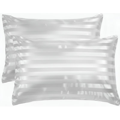 Synthea Luxurious Microfiber Pillow Covers Set of 2 - Soft, Durable & Stylish Pillowcases