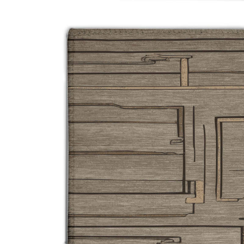 Tapis intérieur et extérieur ArtDeco, Rectangulaire 2 pi x 3 pi
