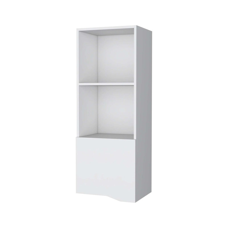 Armoire murale à une porte, Noir