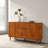 Imre Solid Wood 3-Drawer 4-Door Sideboard
