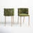 Tyrone Woven Strap Dining Arm Chair Set with Weave Design and Sleek Metal Frame-1347533725-1393864711