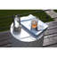 Table d'appoint ronde en dentelle