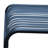 Abra 28" W x 28" D Square Steel Outdoor Dining Table-1548112875