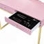 Bureau de coiffeuse avec miroir et plateau à bijoux