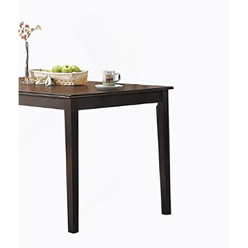 Cardiff Espresso Finish Dining Table