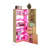  L-Shaped Corner Bookshelf With LED Lights & Drawers
