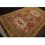 Tapis traditionnel en laine noué à la main pêche Oushak 5 pi 6 po x 9 po