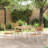 vidaXL DiningTable Brown 35.43 x 35.43 x 29.53 in Solid Teak Wood