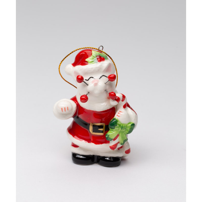 Ornement suspendu Santa Cat