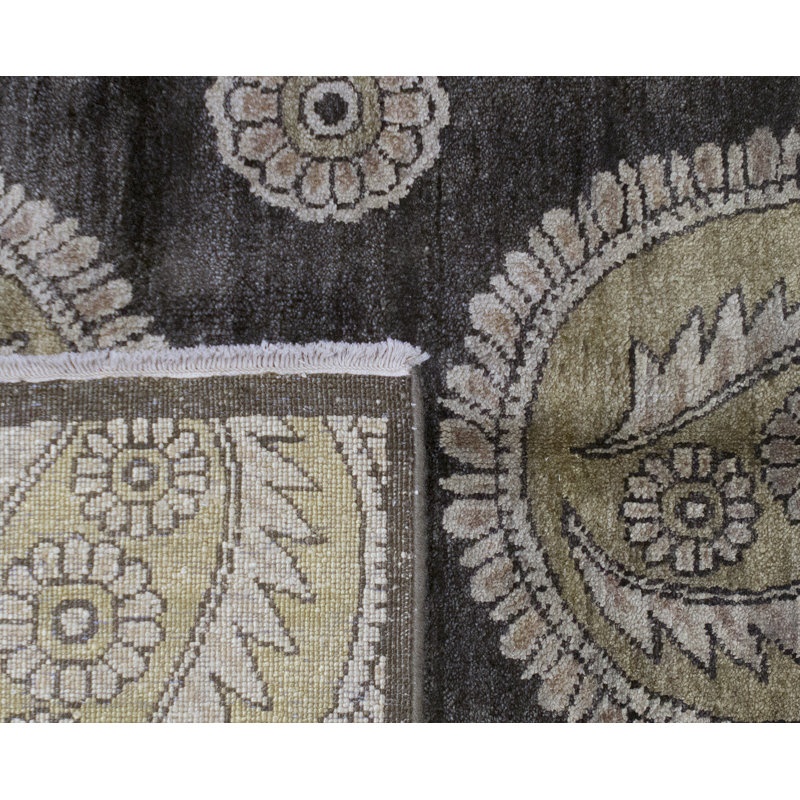 Silk Paisley Area Rug