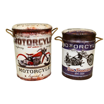 Visser Metal Accent Stool