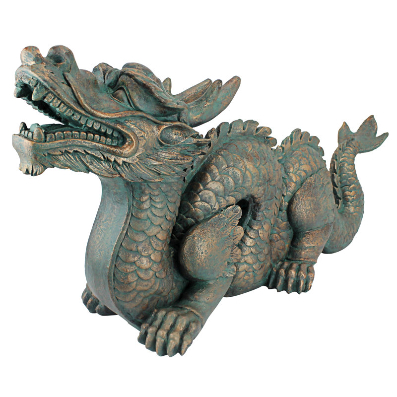 Statue asiatique du dragon asiatique