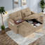Canapé-lit modulaire modulaire avec rangement, chenille, canapé-lit moderne-912005375